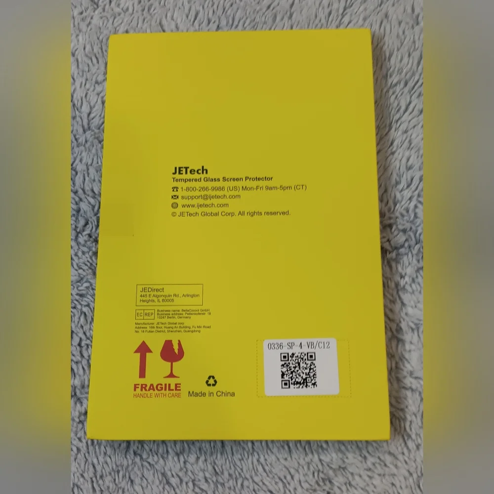 Tempered Glass screen protector for iPad mini 3/2/1. new in package